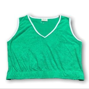 Urban Nation Women’s Cropped Tank Top Size Extra Large NWOT